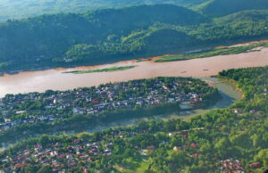 Laos connected by rail