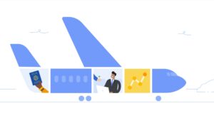 Travel insights by Google web page