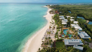 Andaz Mayakoba Resort Riviera Maya aerial view