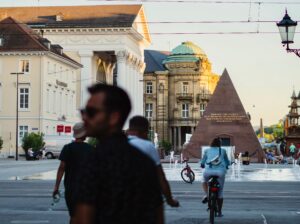 The historic centre of Karlsruhe, aiming for more MICE business