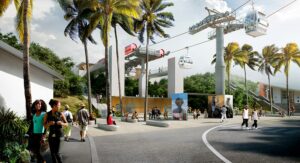 La Réunion Island will have a dedicated network of cable cars in Saint-Denis.