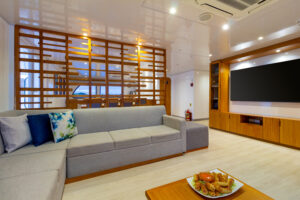 G Adventures interior of new catamaran