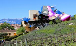 Spain contemporary architecture and winery