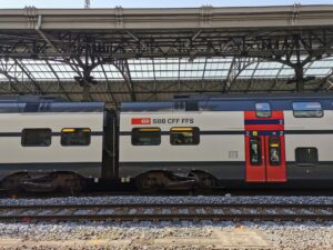 Swiss SBB common rail service in Lucerne and Interlaken|