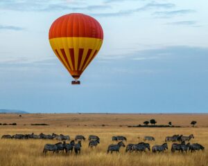 Kenya hot air balloon ride