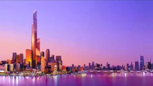 Kuwait Burj Mubarak skyscraper