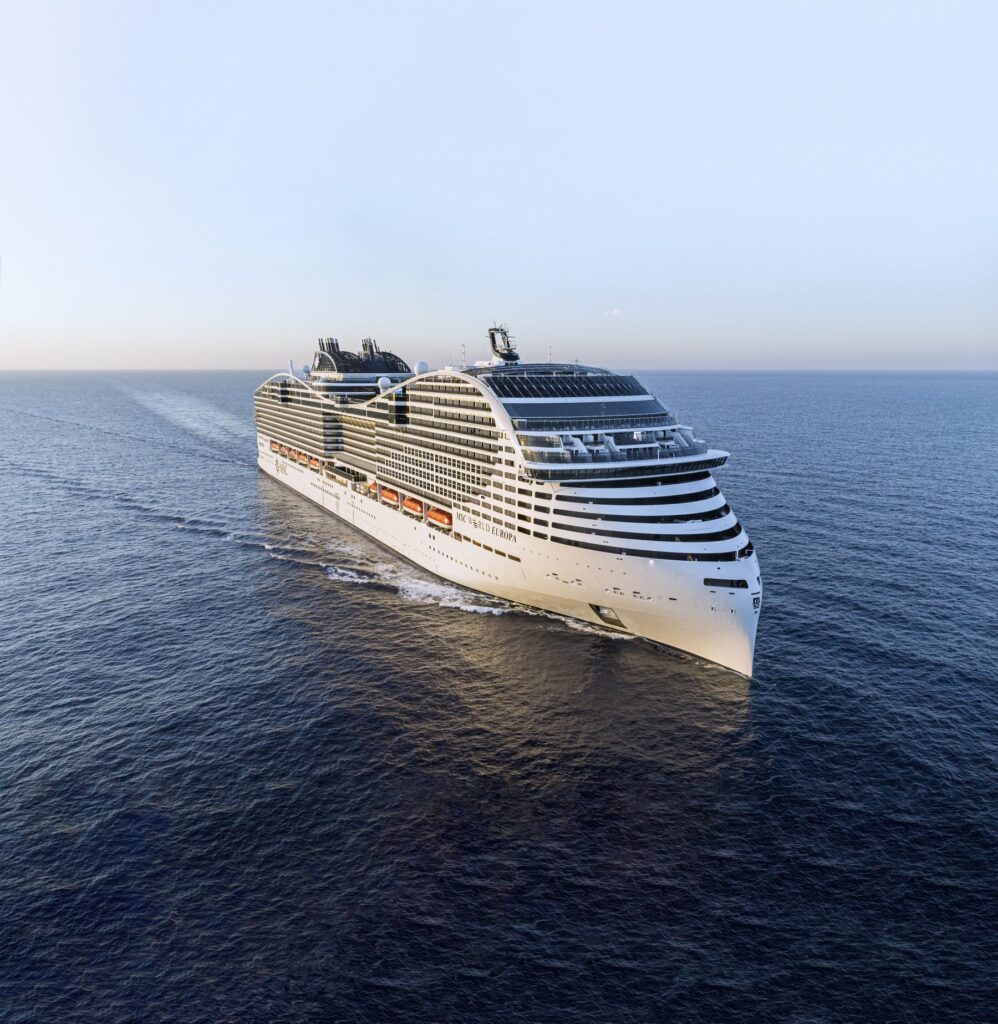 World's greenest cruise ship MSC World Europa sets sail